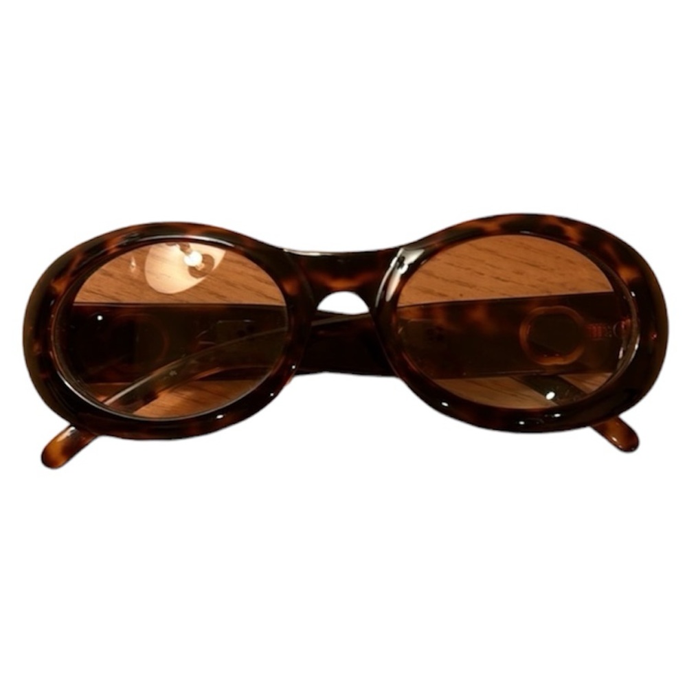 Gucci Brown Rhinestone Logo Sunglasses